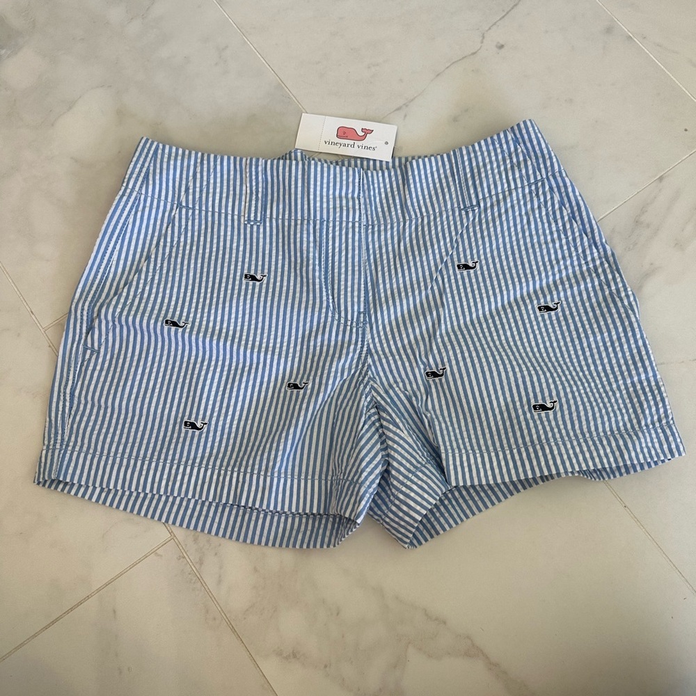 NWT seersucker shorts